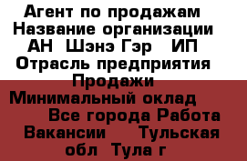 Агент по продажам › Название организации ­ АН "Шэнэ Гэр", ИП › Отрасль предприятия ­ Продажи › Минимальный оклад ­ 45 000 - Все города Работа » Вакансии   . Тульская обл.,Тула г.